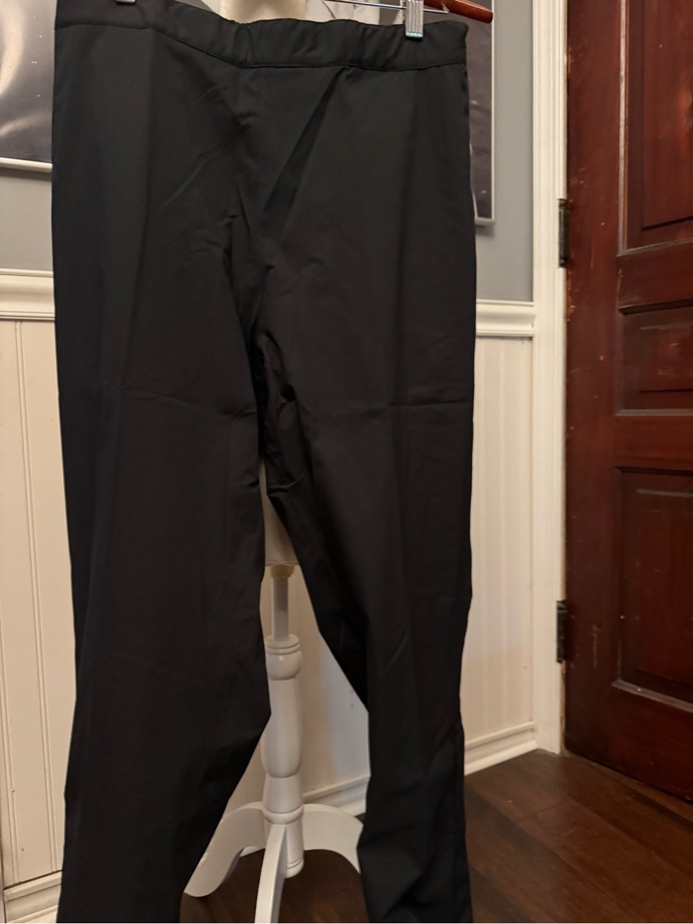 Footjoy Dry Joys Women’s Black Golf Rain Pants Waterproof Size Large NWT